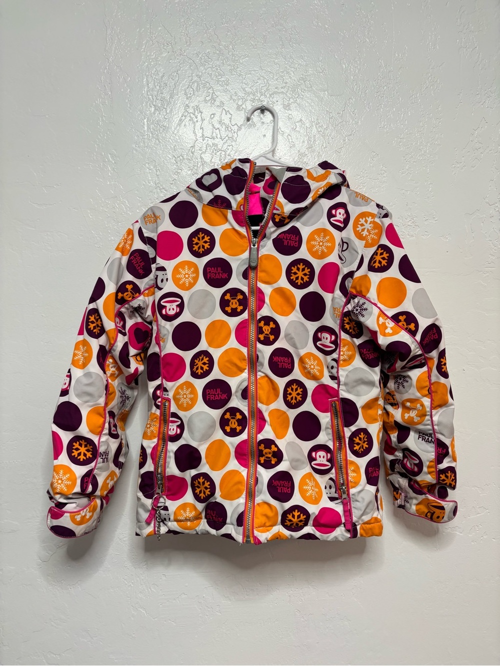 Girls size large Paul Frank winter snow jacket, #K1272